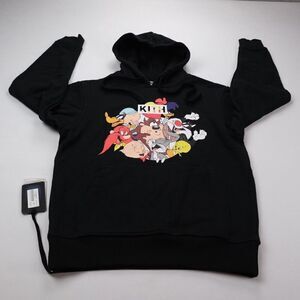 Kith x Looney‎ Tunes Merrie Melodies Hoodie Men's Size X-Small NWT Black